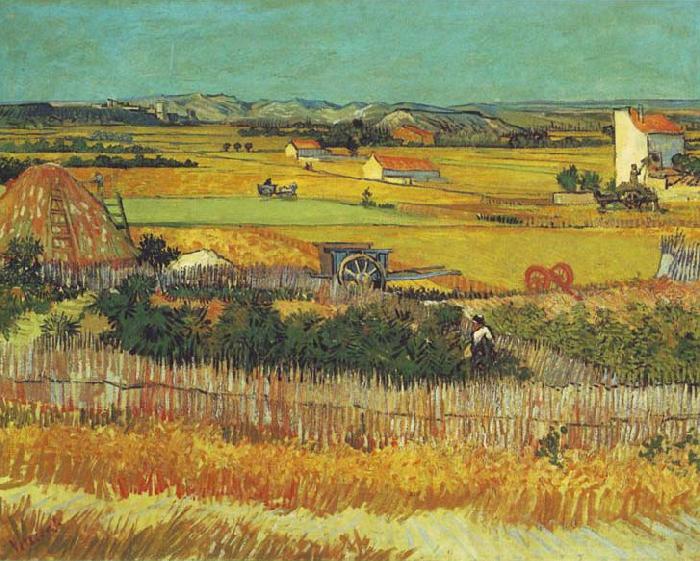 Vincent Van Gogh The Harvest, Arles oil painting image
